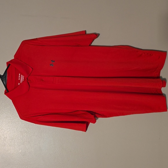 Under Armour The Performance Polo Red Mens Size XL - Picture 1 of 4